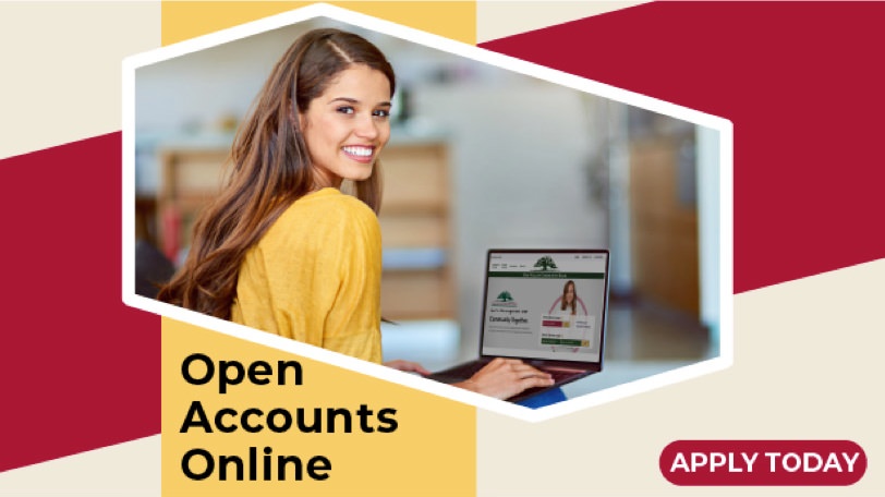 Open an account online