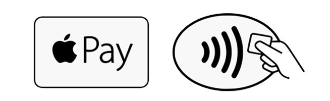 Apple Pay Accepted Here logo